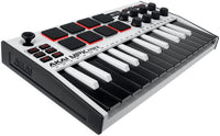 AKAI MPK MINI MKIII MIDI Controller - White - 0694318024928