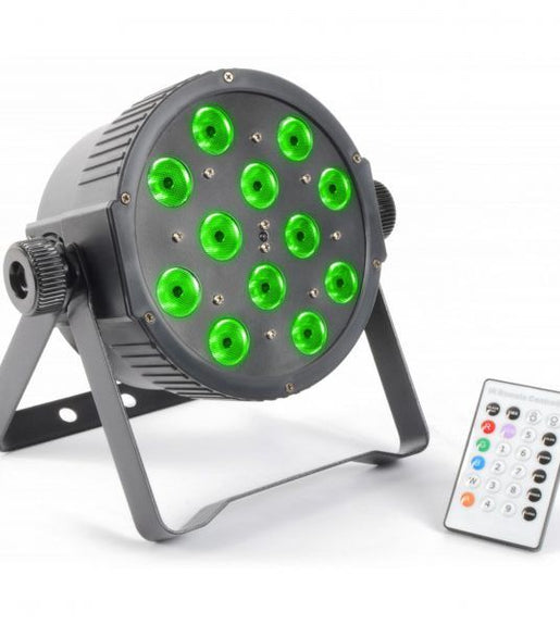 Beamz 151.273B LED PAR56 Can Flatpar 12 x 3W RGB DMX Jr - 