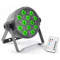 Beamz 151.273B LED PAR56 Can Flatpar 12 x 3W RGB DMX Jr - 