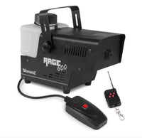 Beamz 160.702/RAGE600 Smoke Machine with Wire and Wireless Remote Control - 