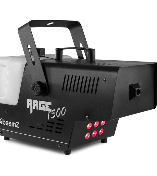 Beamz Rage 1500 LED Smoke Machine With Timer Controller - 