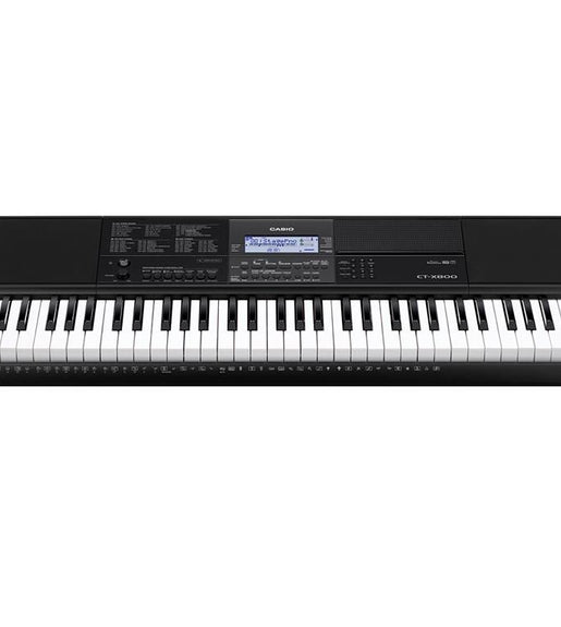 Casio CT - X800C2 Keyboard, 61 Key Aix Sound Source, 600 Tone, 195 Rhythms Pitch Bend - 4971850314837