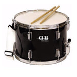 DB PERCUSSION DMS141012DI - BL Marching Snare Drum - Black - 