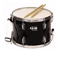 DB PERCUSSION DMS141012DI - BL Marching Snare Drum - Black - 