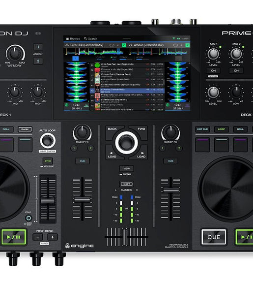 Denon DJ PRIME GO – Portable DJ Controller and Mixer - 