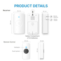 Digitech Dt - s10 Wireless Door chime - White - 6001498205445