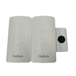 Digitech Dt - s20b Wireless Door chime - 2 Receivers - White - 6001498205469