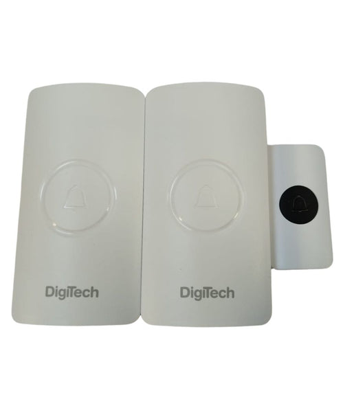 Digitech Dt - s20b Wireless Door chime - 2 Receivers - White - 6001498205469