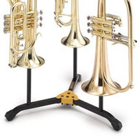 Hercules DS513BB 2 Trumpets Cornets with 1 Flugelhorn Stand with Bag - 635464453194