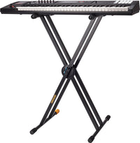 Hercules HER - KS120B Heavy Duty Keyboard Double X Stand - 