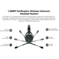 Hollyland Solidcom C1 - 4S Full - Duplex Wireless Intercom Headset System - 6970758743129