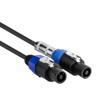 Hybrid CABHYB004 4 Pole Speakon to 1/4″ Mono Jack Speaker Cable - 15 meters - 