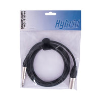 Hybrid CABHYB033 XLR Male - Jack Stereo 1.8 meter - 