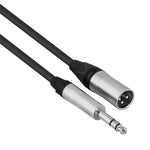 Hybrid CABHYB033 XLR Male - Jack Stereo 1.8 meter - 