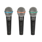 Hybrid D - 1 MKII Handheld Microphones - 3 Pack - 