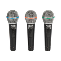 Hybrid D - 1 MKII Handheld Microphones - 3 Pack - 