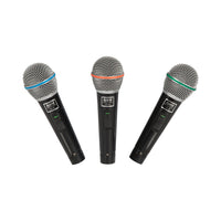 Hybrid D - 1 MKII Handheld Microphones - 3 Pack - 