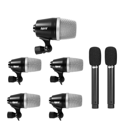 Hybrid DK7A 7 - Piece Drum Microphone Kit - 