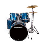 Hybrid Mi Hd5 Lazer Blue 5 Piece Drum Kit - 6009704684961