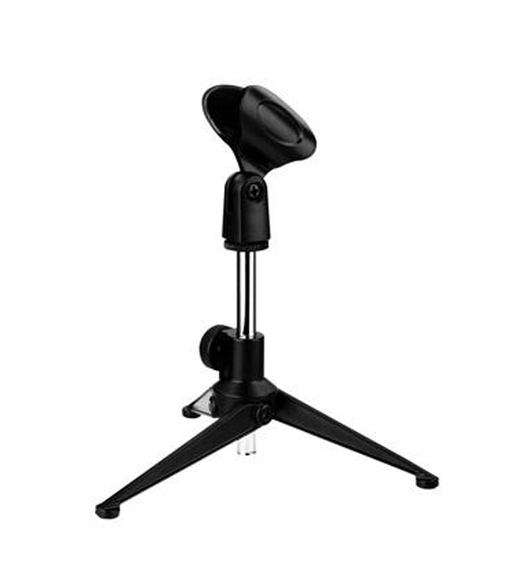 Hybrid MS09 - Foldable Desktop Mic Stand with Mic Clip - 