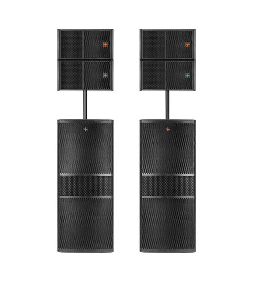 Hybrid+ PLA10 & PK218s Combo Speakers - 