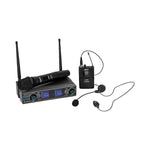 Hybrid U - DV MK3 Handheld + Headset Wireless Microphone System - 