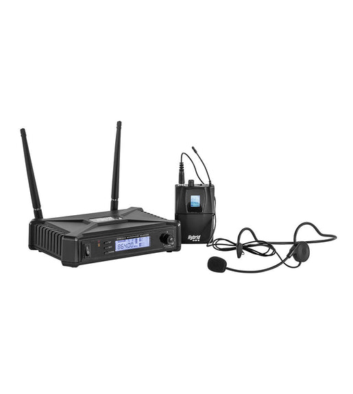 Hybrid U - SV B Headset Wireless Microphone System - 