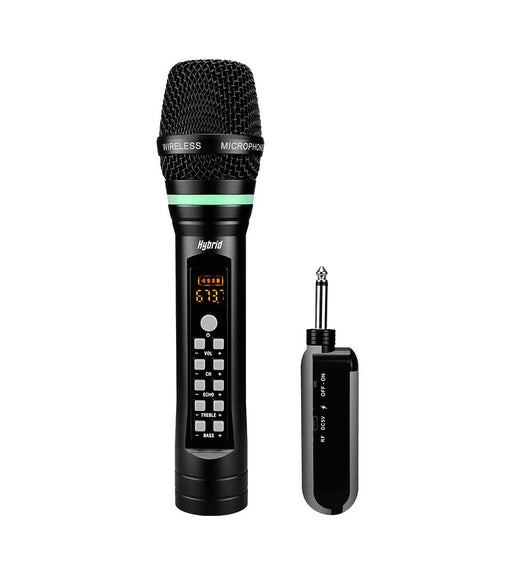 Hybrid U - SV/EQ UHF Single Handheld Wireless Microphone System - 