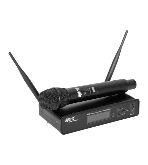 Hybrid U - SV/HH UHF Variable Frequency Single Wireless Microphone System - 