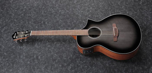 Ibanez AEWC11 Acoustic Electric Guitar - Charcoal Burst - 4549763229908