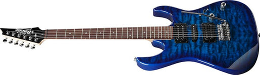 Ibanez GRX70QA - TBB Electric Guitar Quilted Transparent Blue Burst - 4515110752399