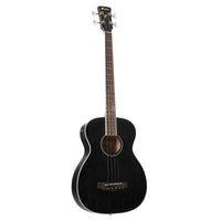 Ibanez PCBE14MH - WK Acoustic Bass Guitar - Weathered Black - 4549763266323