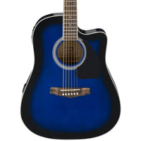 Ibanez PF Series PF15ECE - TBS Acoustic Electric Guitar - 606559806256