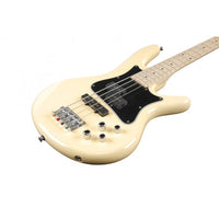 Ibanez SRMD200K - VWH SR Mezzo Series Electric Bass Guitar - White Vintage - 