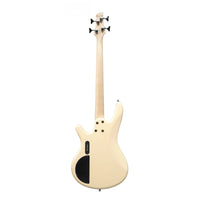 Ibanez SRMD200K - VWH SR Mezzo Series Electric Bass Guitar - White Vintage - 