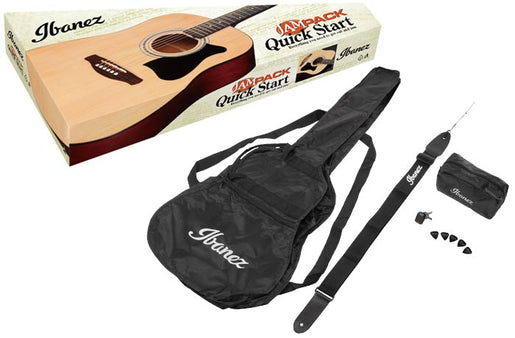 Ibanez V50NJP Acoustic Guitar Pack – Natural - 