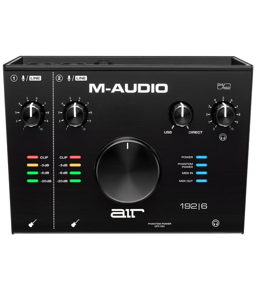 M - Audio AIR 192/6 Audio Inteface USB Audio/MIDI Interface with Mic Preamplifiers - 