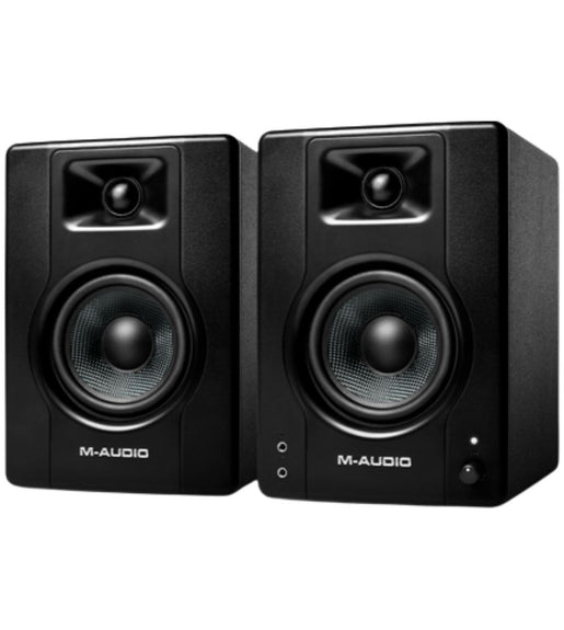 M - Audio BX4 Studio Monitors - Pair (1 Active, 1 Passive) - 