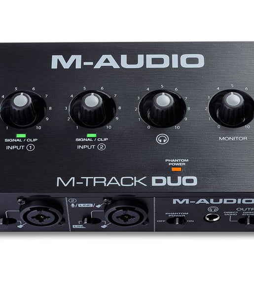 M - AUDIO M - Track Duo USB Audio Interface - 0694318024997