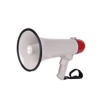 Megaphone 15W 12V with Siren + 20 Econds Recording Function - 