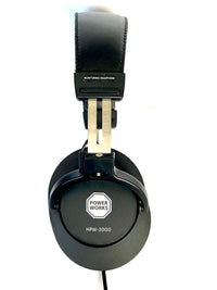 Powerworks HPW2000 Studio Closed - back Dynamic Headphone - 0793618362225