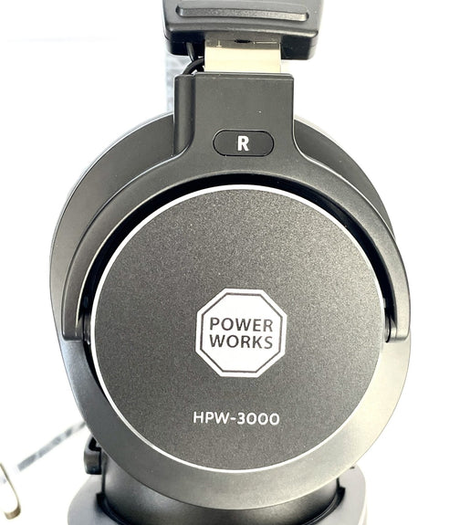 Powerworks HPW3000 Studio Closed - back Dynamic Headphone - 0793618362232