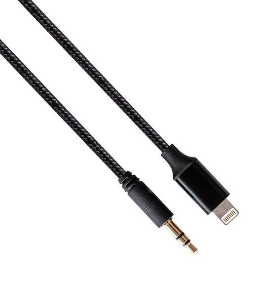 Rubiqube IPMIJB IPhone to 3.5mm Mini Stereo Jack - Black 1.8 meter - 