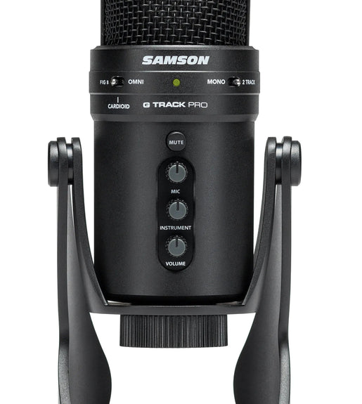 Samson G - Track Pro Professional USB Microphone with Audio Interface - 