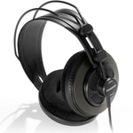 Samson SR850 Professional Studio Reference Headphones (Twin Pack) - Black - 809164009733