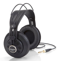 Samson SR850C Professional Studio Reference Headphone Single - Black - 