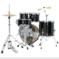 Stagestar ST52H6C - BNS 5 Piece Acoustic Drum Kit - Black Night Sparkle - 