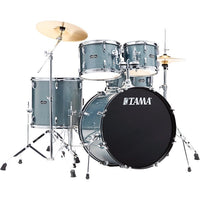 Stagestar ST52H6C - SEM 5 Piece Acoustic Drum Kit - Sea Blue Mist - 