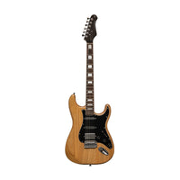 Stagg STAG - SES60 Vintage Series Electric Guitar with Solid Alder Body (Natural) - 