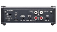 Tascam US - 1x2HR 1Mic, 2IN/2OUT High Resolution Versatile USB Audio Interface - 4907034132744